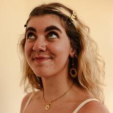 Load image into Gallery viewer, Guiding Light Brass Necklace