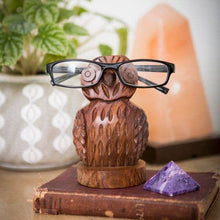 Load image into Gallery viewer, Owl Glasses Holder Stand