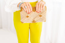 Load image into Gallery viewer, Luxe Macramé Cord Clutch