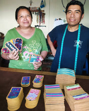 Load image into Gallery viewer, Upcycled Huipil Luggage Tag