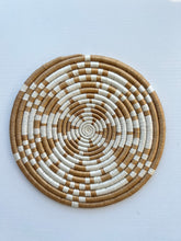 Load image into Gallery viewer, Kaleidoscope Tea Hand Woven Trivet