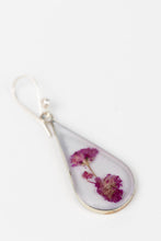 Load image into Gallery viewer, Purple Rain Flower Earrings