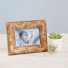 Load image into Gallery viewer, Foliage Mango Wood Photo Frame