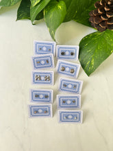 Load image into Gallery viewer, Vintage Silver Stud Earrings