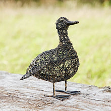 Load image into Gallery viewer, Kriti the Small Flapping Duck Wire Garden Ornament