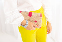 Load image into Gallery viewer, Luxe Macramé Cord Clutch