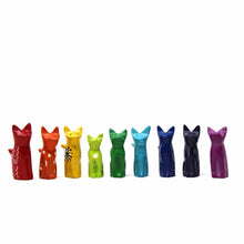 Load image into Gallery viewer, Mini Soapstone Sitting Cats Five Pack - Generous Intentions-Soapstone