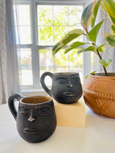 Load image into Gallery viewer, Serious Face Clay Mug