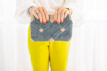 Load image into Gallery viewer, Luxe Macramé Cord Clutch
