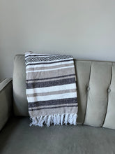 Load image into Gallery viewer, Janya Recycled Stripe Throw