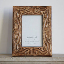 Load image into Gallery viewer, Foliage Mango Wood Photo Frame