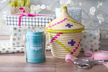 Load image into Gallery viewer, Rwenzori Big Kindness Basket with Pointed Lid