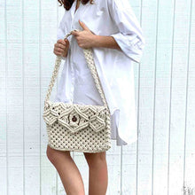 Load image into Gallery viewer, Bags - Crossbody Macrame Bag