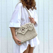 Load image into Gallery viewer, Bags - Crossbody Macrame Bag
