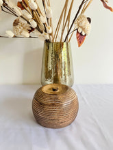 Load image into Gallery viewer, Bowls - Striped Mango Wood Bowl With Lid