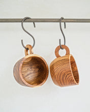 Load image into Gallery viewer, Teak Wood Coffee/ Tea Cup Set