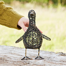 Load image into Gallery viewer, Kriti the Small Flapping Duck Wire Garden Ornament