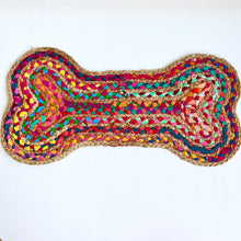 Load image into Gallery viewer, Pet Accessories - Chindi Dog Bone Mat