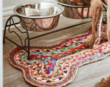 Load image into Gallery viewer, Pet Accessories - Chindi Dog Bone Mat