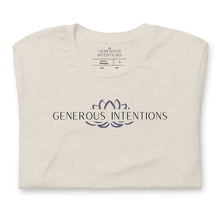 Load image into Gallery viewer, Shirts & Tops - Generous Intentions Unisex T-Shirt