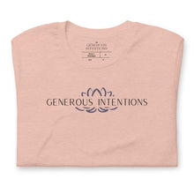 Load image into Gallery viewer, Shirts & Tops - Generous Intentions Unisex T-Shirt