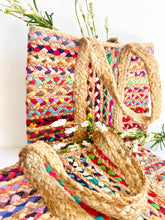 Load image into Gallery viewer, Totes - Chindi Rainbow Tote
