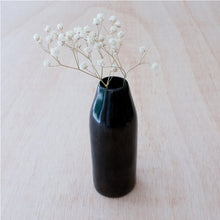 Load image into Gallery viewer, Vases - Black Candleholder Vase