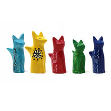 Load image into Gallery viewer, Mini Soapstone Sitting Cats Five Pack - Generous Intentions-Soapstone