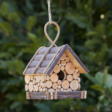 Load image into Gallery viewer, Birdhouse - Birdie Log Birdhouse