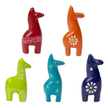 Load image into Gallery viewer, Mini Soapstone Giraffes Five Pack - Generous Intentions-Soapstone