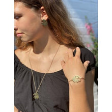 Load image into Gallery viewer, Earrings - Elephant Brass Stud Earrings