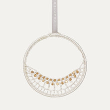 Load image into Gallery viewer, Holiday - Silver Moon Ornament