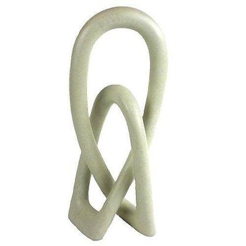 Home Accents - Lover's Knot Natural Stone Sculpture