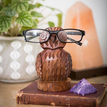 Load image into Gallery viewer, Owl Glasses Holder Stand
