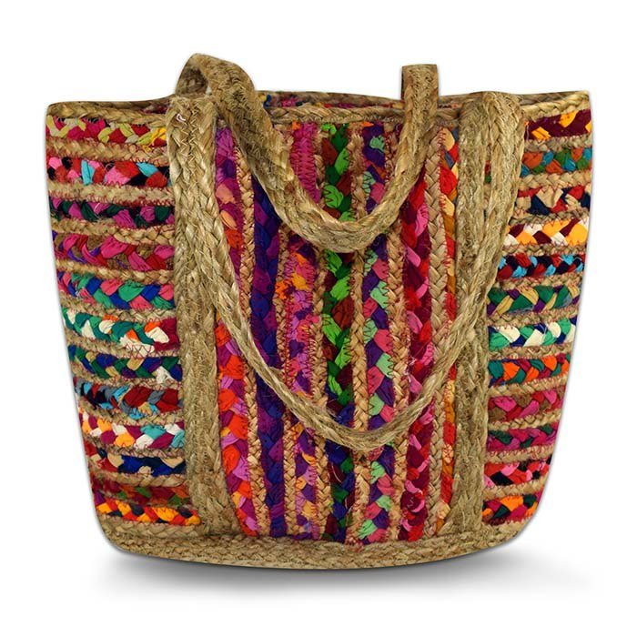 Chindi Rainbow Tote