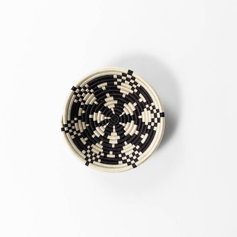 Boutique Kaleidoscope Woven Bowl Basket