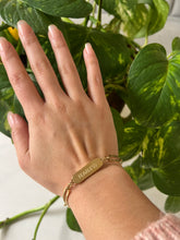 Load image into Gallery viewer, Fearless Gold Chain Bracelet
