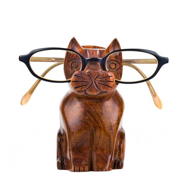 Cat Glasses Holder Stand