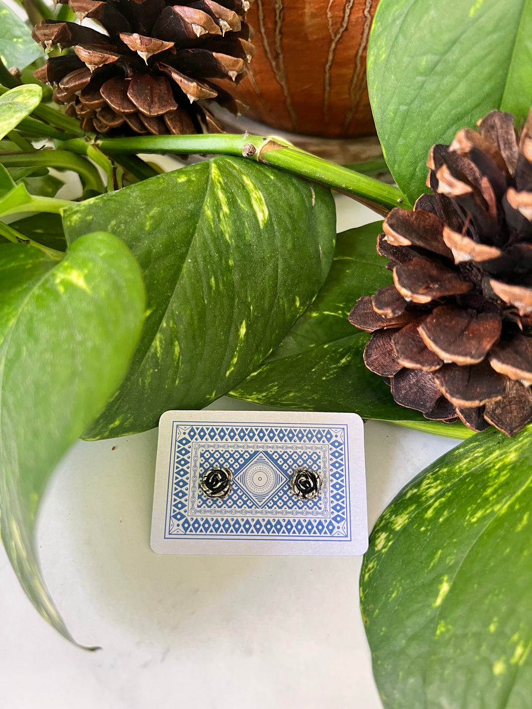 Vintage Silver Stud Earrings