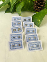 Load image into Gallery viewer, Vintage Silver Stud Earrings
