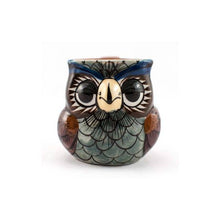 Load image into Gallery viewer, Hand Painted Ceramic Owl Coffee Mug
