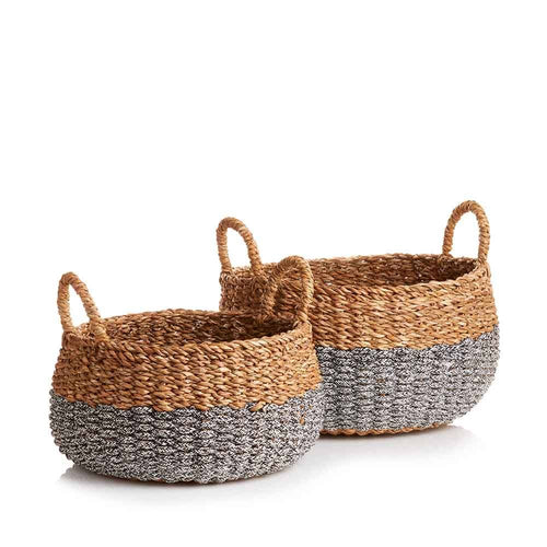 Baskets - Hogla Two-Tone Storage Baskets