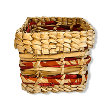 Load image into Gallery viewer, Baskets - Katra Sari Storage Baskets
