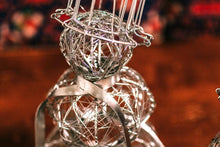 Load image into Gallery viewer, Silver Wire Snowman

