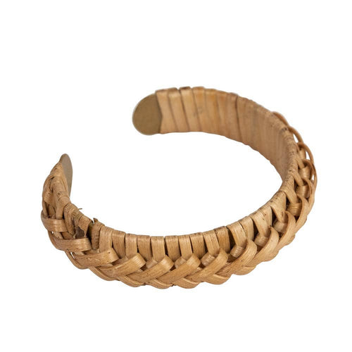 Bracelets - Braided Cane Cuff