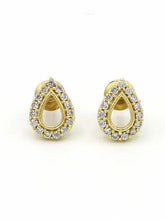 Load image into Gallery viewer, Earrings - Sparkle Teardrop Studs
