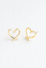 Load image into Gallery viewer, Earrings - With Love Stud Earrings
