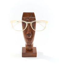 Load image into Gallery viewer, Eyeglass Stands - Rosewood Face Glasses Holder Stand
