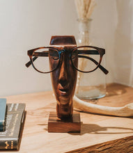 Load image into Gallery viewer, Eyeglass Stands - Rosewood Face Glasses Holder Stand
