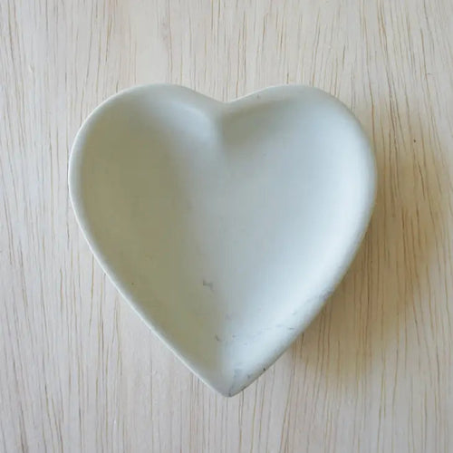Jewelry Dishes - Natural Stone Heart Dish